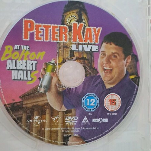 Peter Kay Live DVD like new
