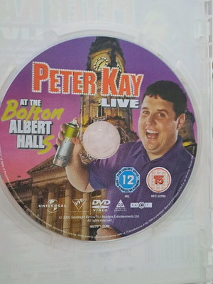 Peter Kay Live DVD like new
