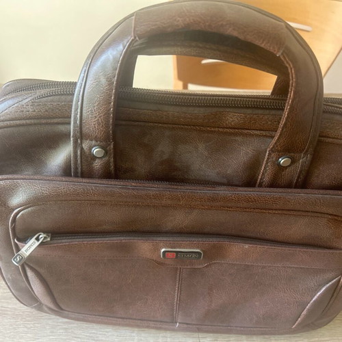 Simon men's leather bag like new