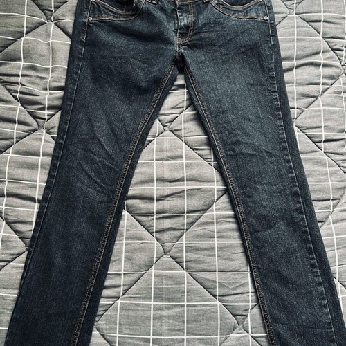 Revers Dark Blue Women's Jeans with Gift Belt, Like New, Size L