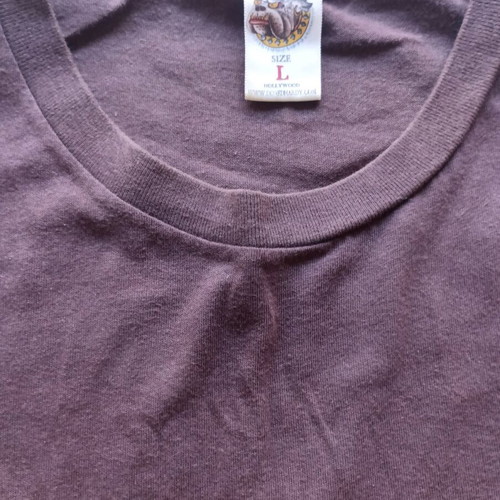 Tshirt Hollywood by Ed Hardy Large 100% Cotton like new, brown