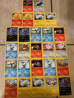 Pokemon TCG Nintendo Dark Explorers Set 26 κάρτες μεταχειρισμένες