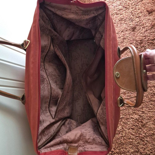 Jump week-end travel sack like new, brick color with leather details