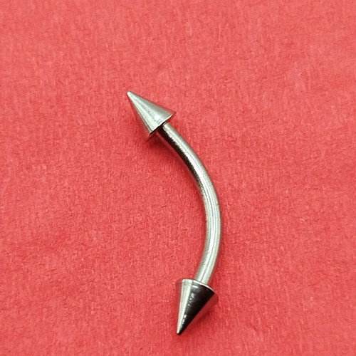 Steel navel earrings new, arrow design