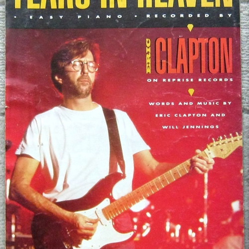 Eric Clapton Tears in Heaven piano sheet music used