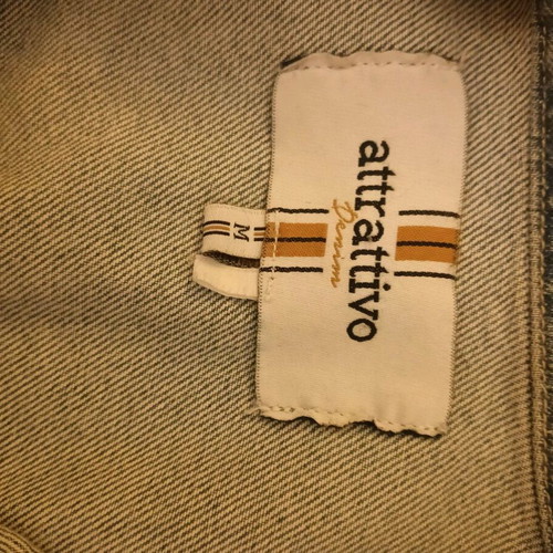 Attrattivo denim jacket size Medium like new, blue