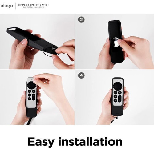 Elago R5 case for Apple TV 4K 2nd & 3rd Gen remote with AirTag slot new