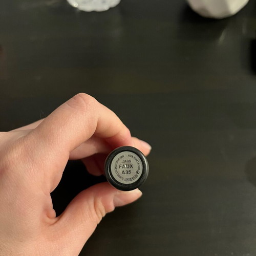 Mac Lustreglass lipstick used