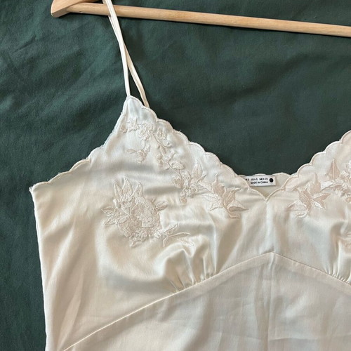 Zara embroidered tank top like new, -  20,00 - Vendora.gr