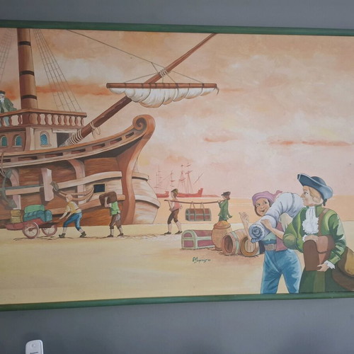 Painting Robinson Crusoe like new