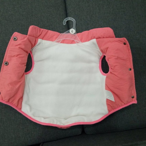 Furry Paws dog jacket new, pink winter wear
