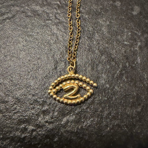 Kessaris 2026 charm pendant sterling silver 925 like new, gold tone