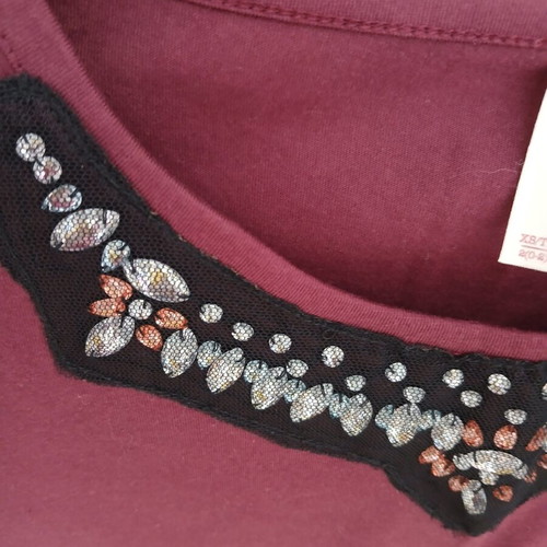 Nevada blouse like new, purple, size XS