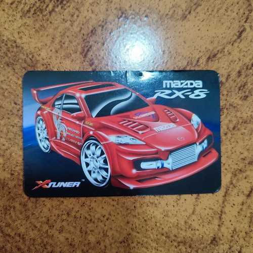 Rx8 Mazda Specifications Rotary Card used, credit card size