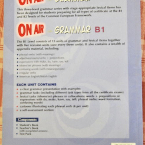 English learning books like new, pack of 2, On Air series