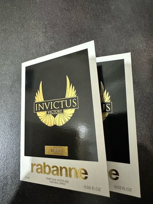 Invictus Absolu Paco Rabanne 2 miniatures 1.5ml new, Parfum Intense