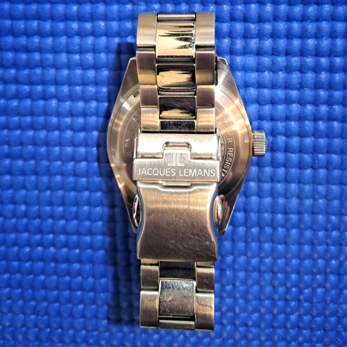 Jacques Lemans Derby Automatic 10ATM watch like new with green dial