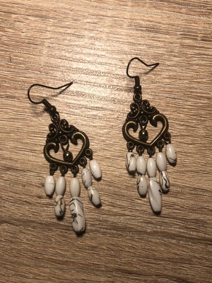 Boho Vintage σκουλαρίκια καινούργια, hippie