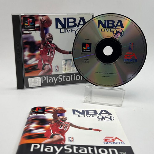 NBA Live 98 PlayStation used, very good condition, with manual