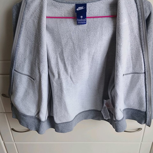Nike children's sports jacket used, grey, size M