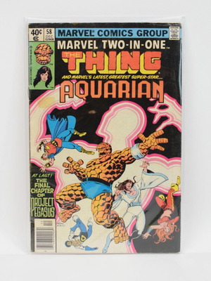 Marvel Two-in-One #58 comic book used, 1979 edition