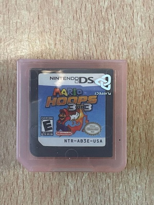 Mario Hoops 3on3 Nintendo DS game like new