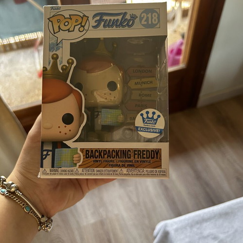 Funko Backpacking Freddy 218 vinyl figure like new