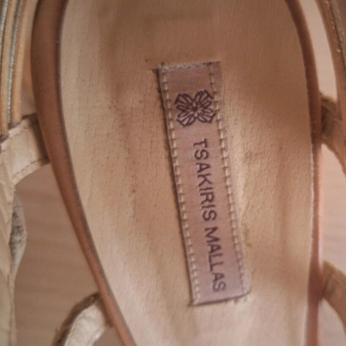 Tsakiris Mallas sandals used size 39 beige