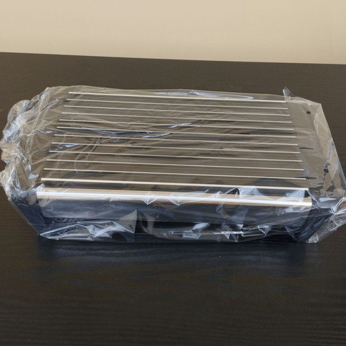 Brabantia double inox Matt Steel warming tray, new, set of 2