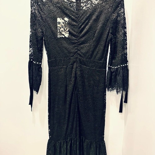 Mangano dress new, black, size M