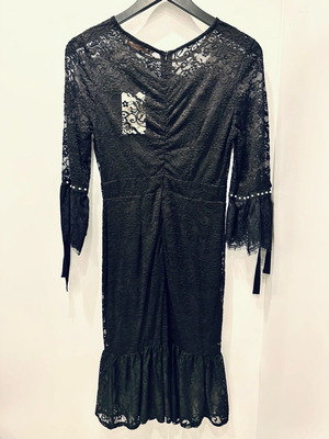 Mangano dress new, black, size M
