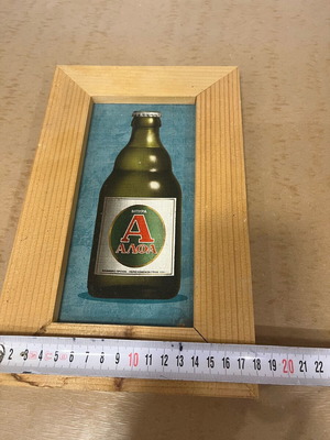Alpha Beer Promotional Frame like new