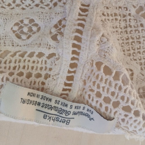 Cotton cardigan Berska like new, size Small, white