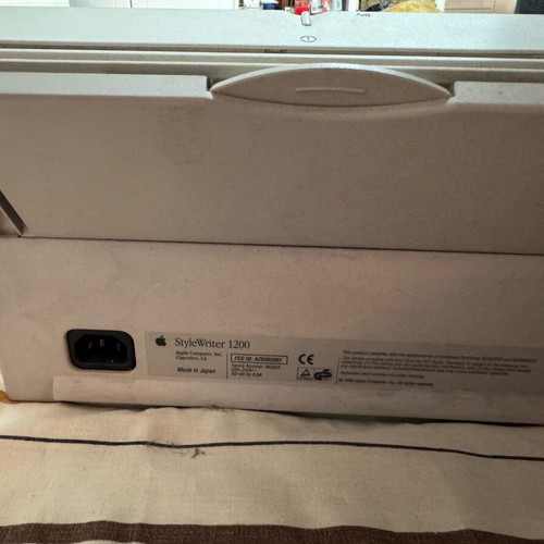 Apple StyleWriter 1200 printer used, vintage, without cables