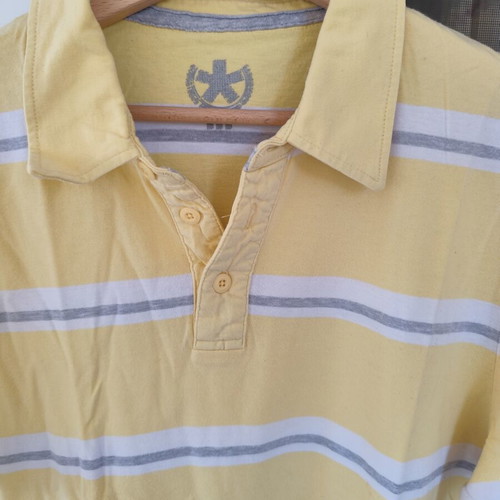 Short Sleeve Shirt used, size M, yellow
