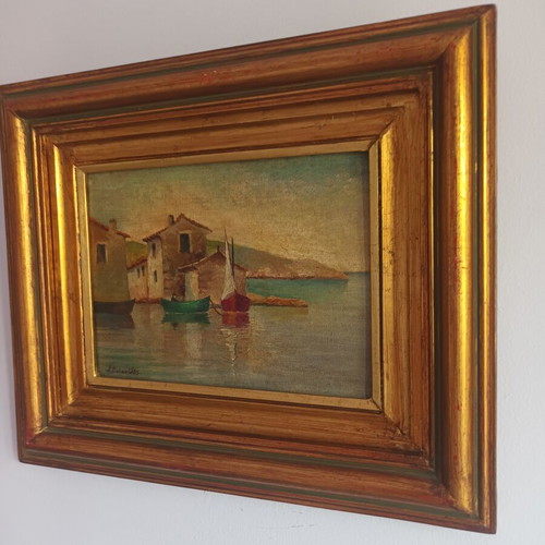 A. Pananidis painting 35x29 cm used