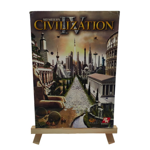 Sid Meier's Civilization IV instruction booklet used