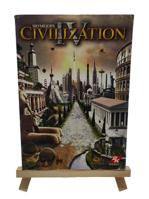 Sid Meier's Civilization IV instruction booklet used