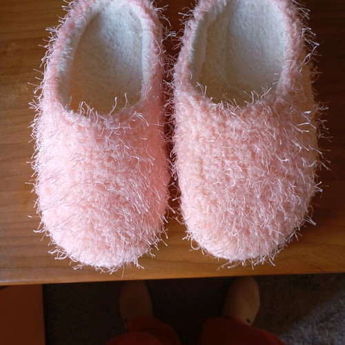 A.S. 98 women's slippers like new, size 38, white pink