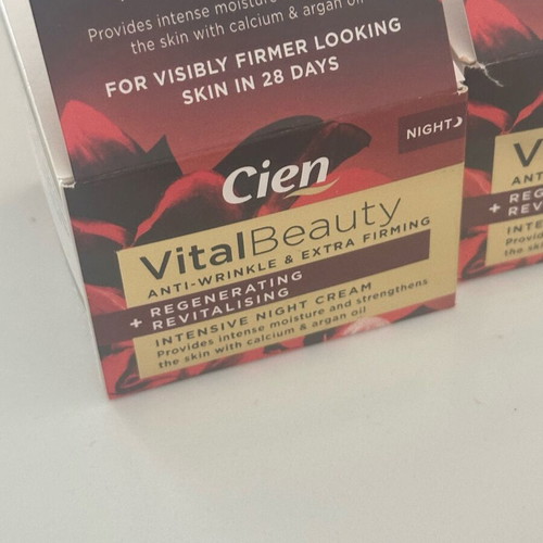 Cien VitalBeauty night creams and facemask set new, anti wrinkle care