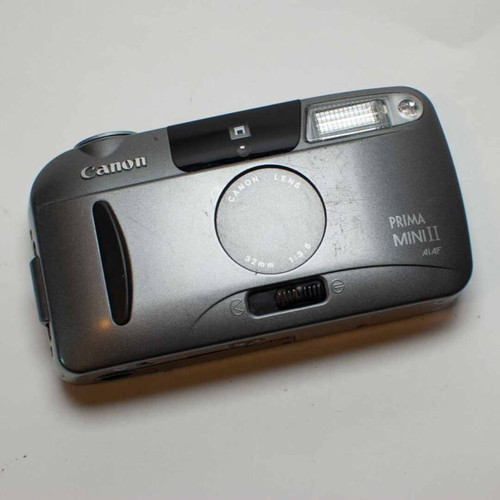 Canon Prima mini II αναλογική φωτογραφική μηχανή μεταχειρισμένη, 35mm