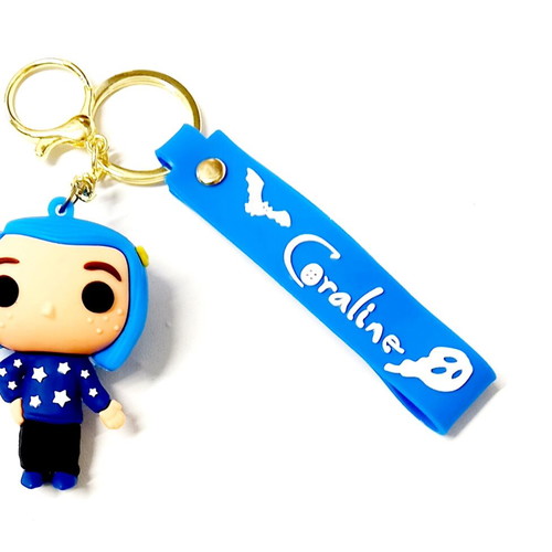Coraline Funko Pop! Collectible Keychains Set of 4