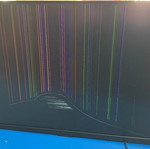 Samsung Odyssey G5 27" μεταχειρισμένη με πρόβλημα panel για ανταλλακτικά ή επισκευή