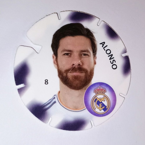 Xabi Alonso Real Madrid collectible sticker La Liga 2013-2014