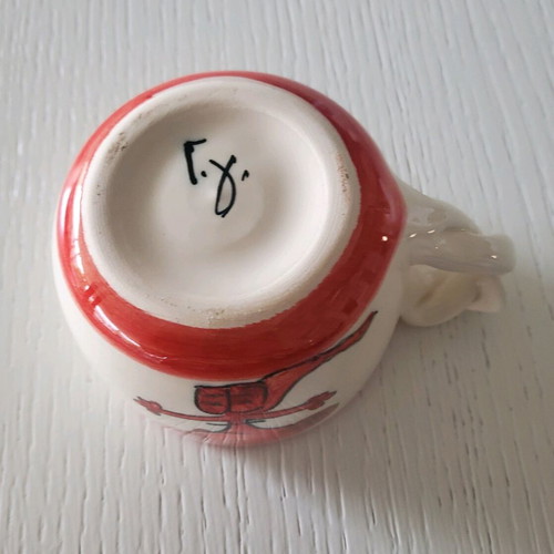 Handmade ceramic mug from Kythnos new
