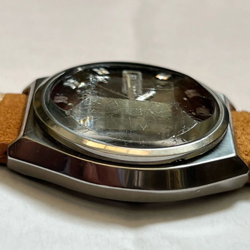 Vintage Seiko 5 wristwatch used, automatic, 1970s