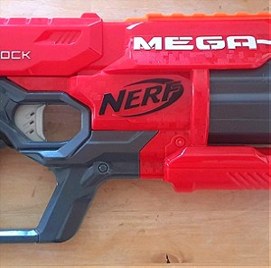 Πακέτο Nerf cycloneshock Mega - 2 παιδικά πιστόλια που ρίχνουν πλαστικές σφουγκαρένιες σφαίρες
