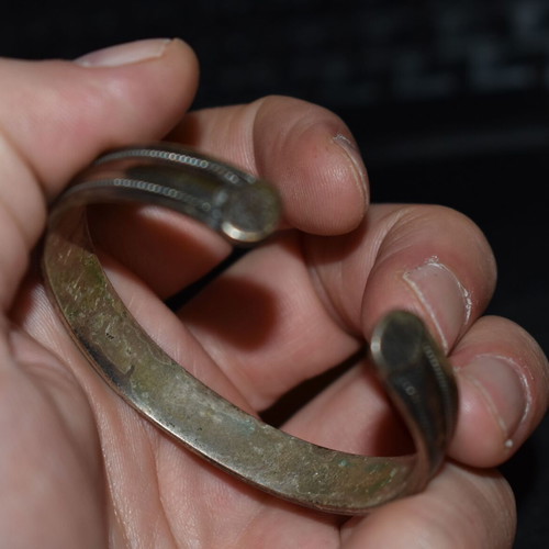 Vintage silver bracelet used