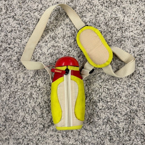 Campingaz Kids Water Bottle Used With Insulated Cover And Shoulder Strap