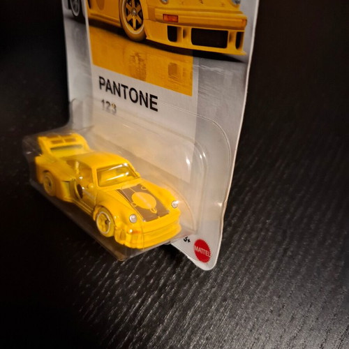 Porsche 934/5 Pantone 123 Chase Hot Wheels Silver Series new